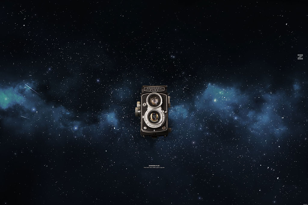 Photo of a Camera in Space